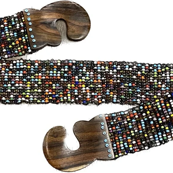 Vintage | Accessories | Vintage Boho Style Handmade Beaded  display picture 3